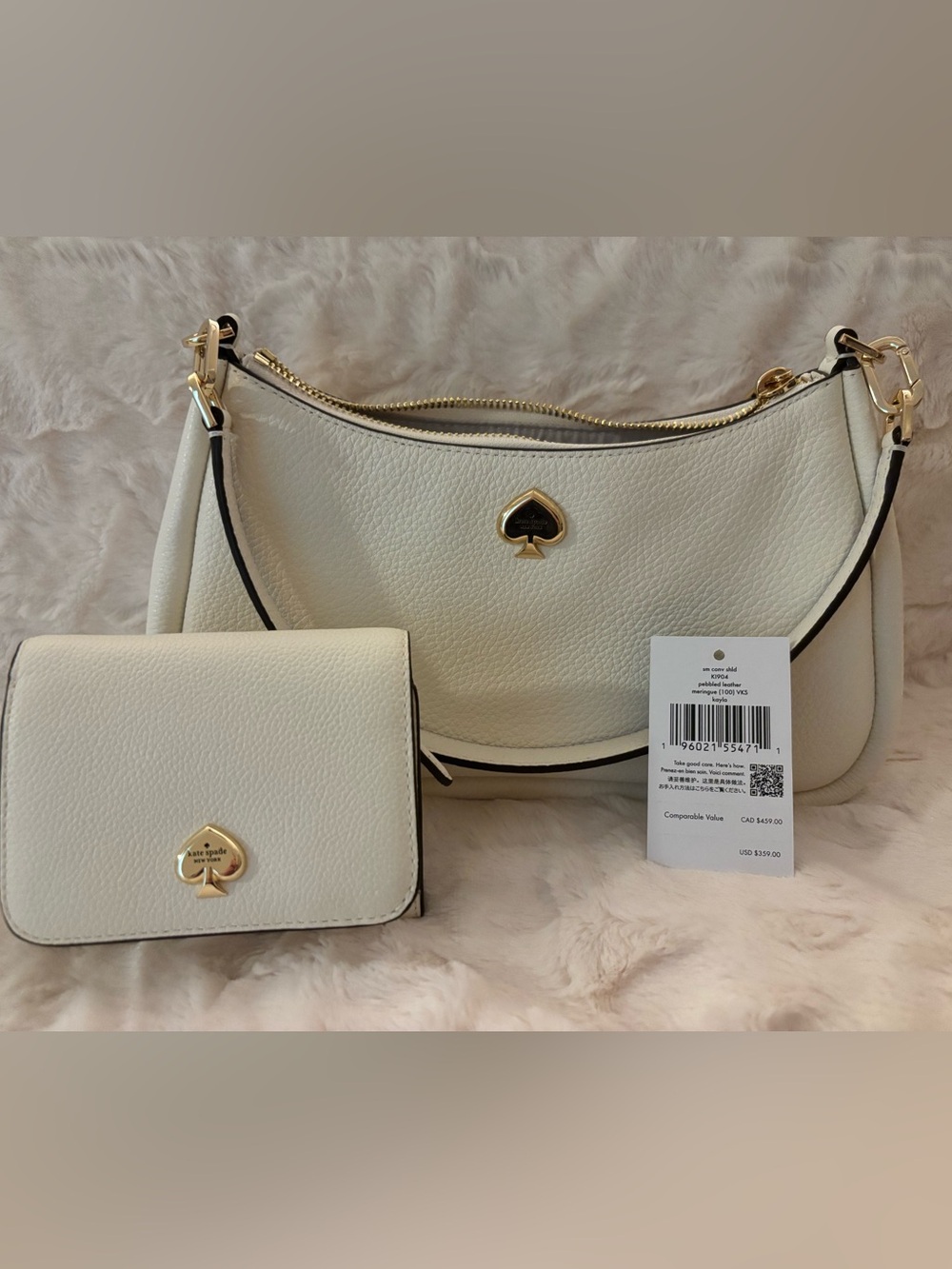 BRAND NEW kate spade Kayla Leather Shoulder Crossbody Bag & Wallet Set